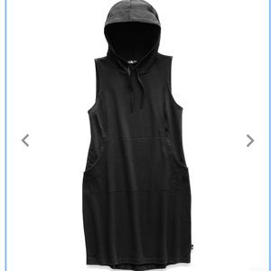 North face sleeveless dress hoodie